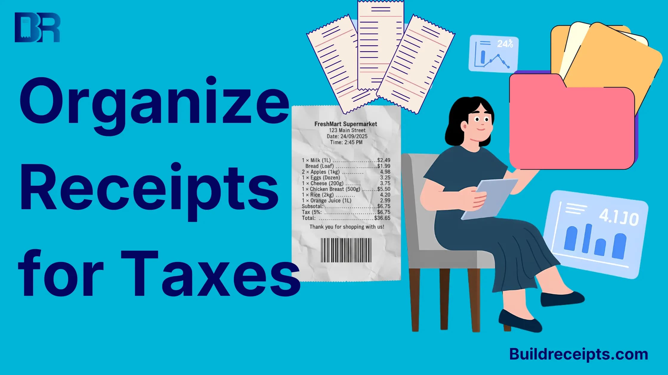 How to Organize Receipts for Taxes Without Last-Minute Stress