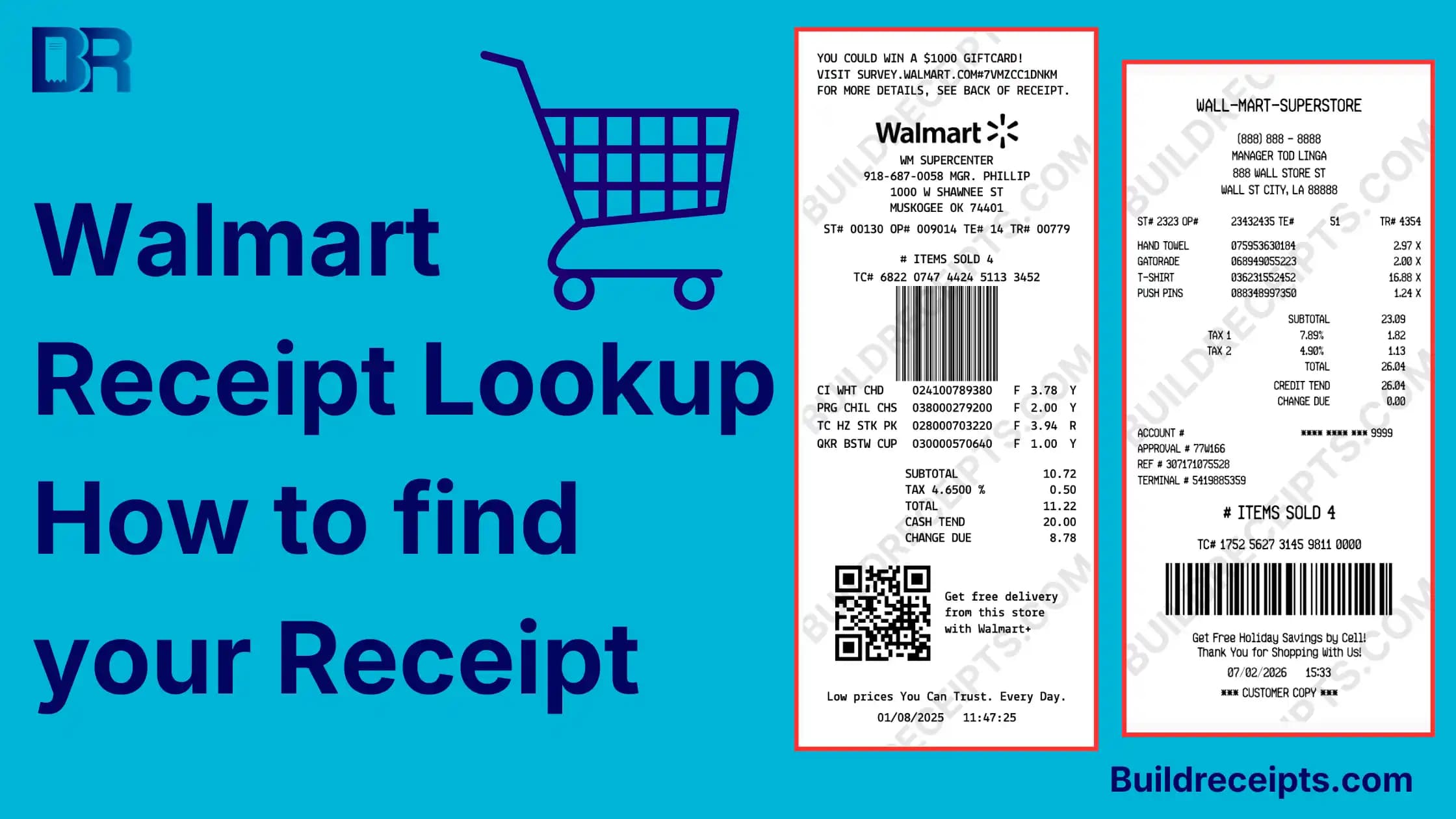 Walmart Receipt Lookup: How to Find your Receipt