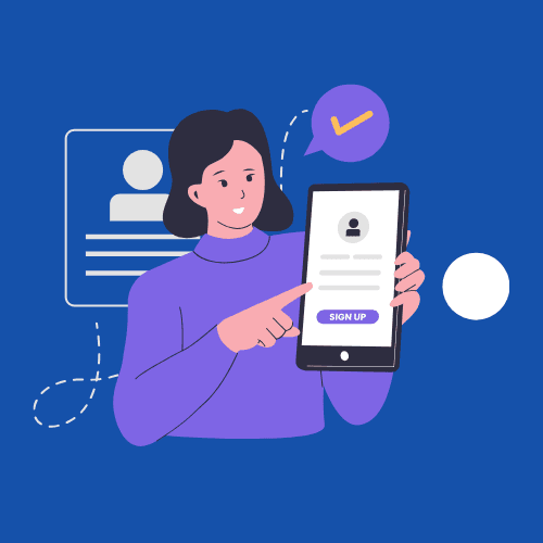 Enter Details Illustration