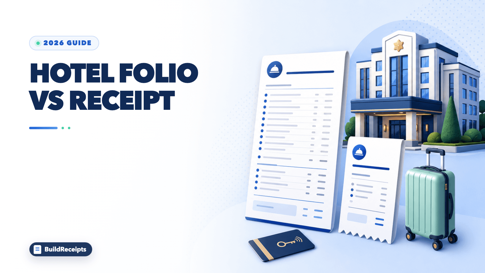 Hotel Folio vs Receipt: What Is the Difference?