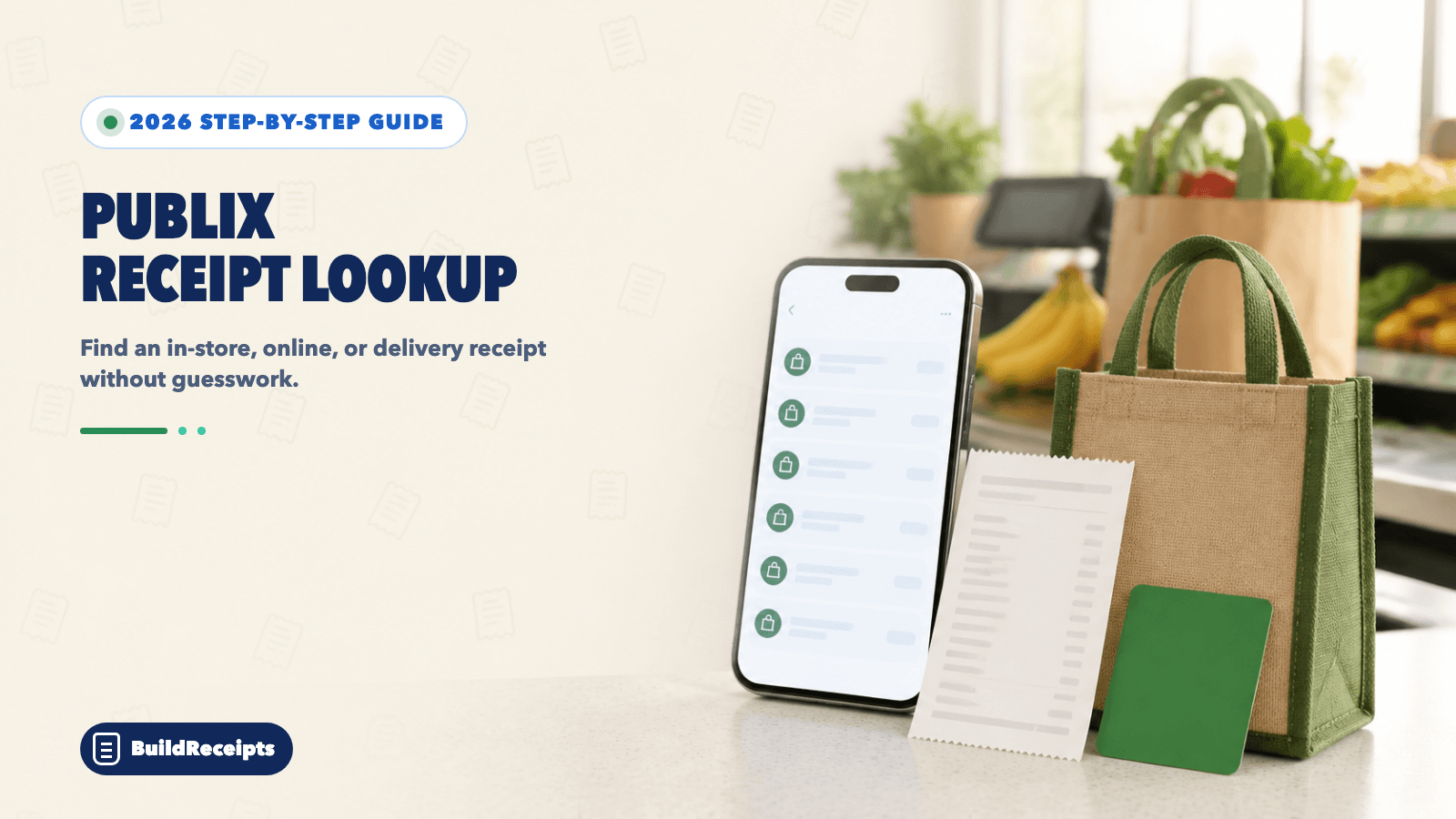 Publix Receipt Lookup: Find or Print a Lost Receipt