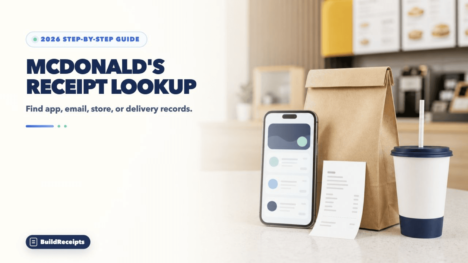 McDonald's Receipt Lookup: Find App and Store Receipts