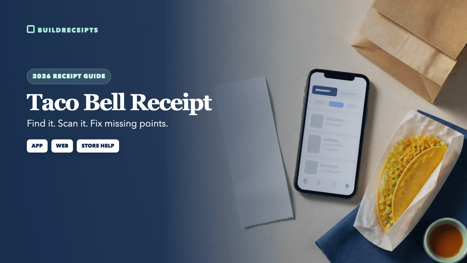Taco Bell Receipt: How to Find, Scan, or Replace It