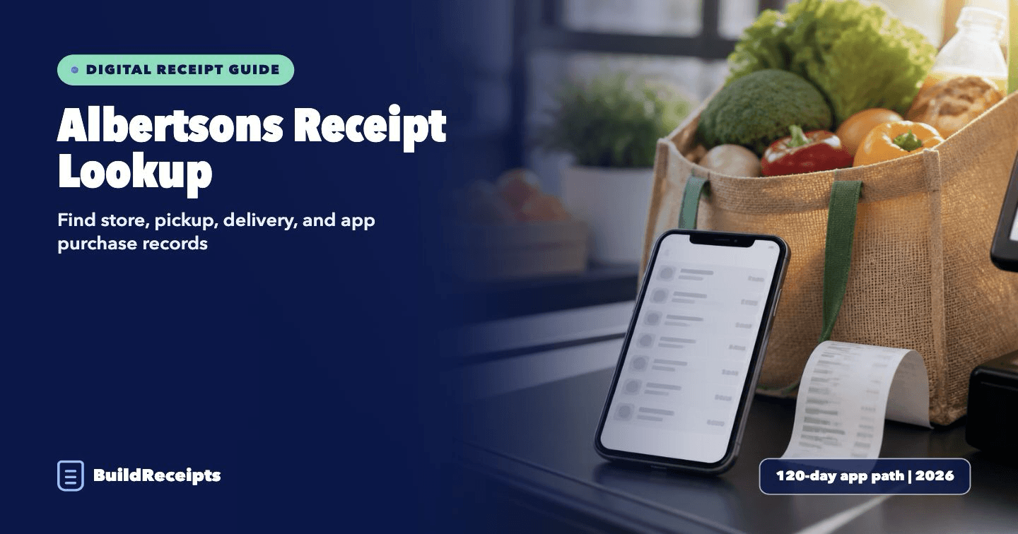 Albertsons Receipt Lookup: Find a Digital Receipt