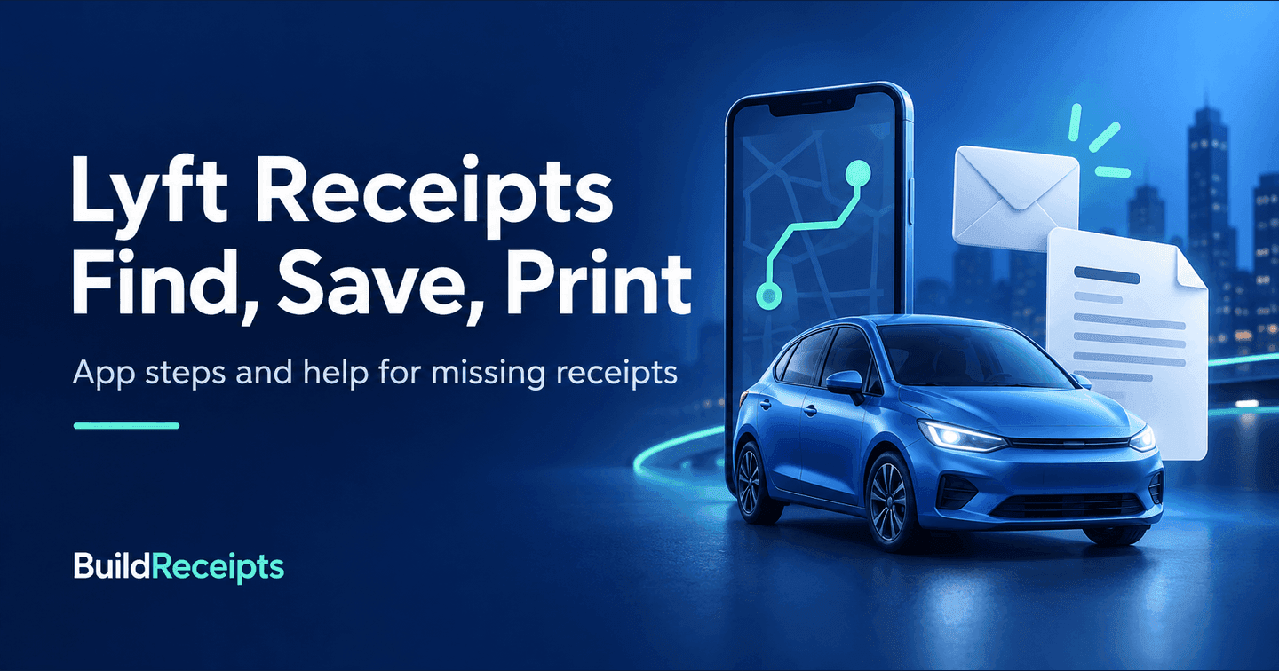 How to Get a Lyft Receipt, Save It, or Print a Copy